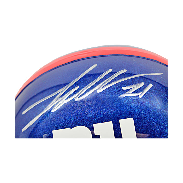 Landon Collins New York Giants Autographed Replica Proline VSR-4 Helmet JSA COA