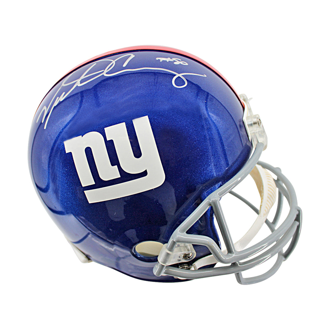 Victor Cruz New York Giants Autographed Replica Proline VSR-4 Helmet JSA COA