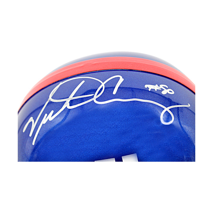 Victor Cruz New York Giants Autographed Replica Proline VSR-4 Helmet JSA COA