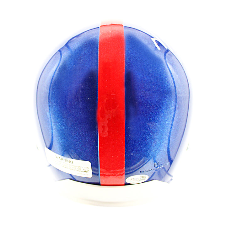 Victor Cruz New York Giants Autographed Replica Proline VSR-4 Helmet JSA COA