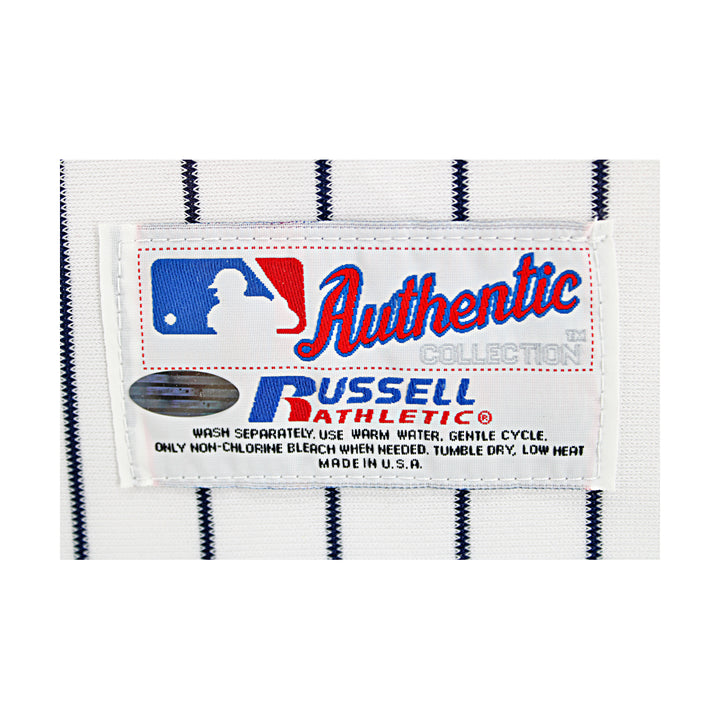 Mariano Rivera New York Yankees Autographed Framed Russell Authentic Jersey Steiner Holo Only