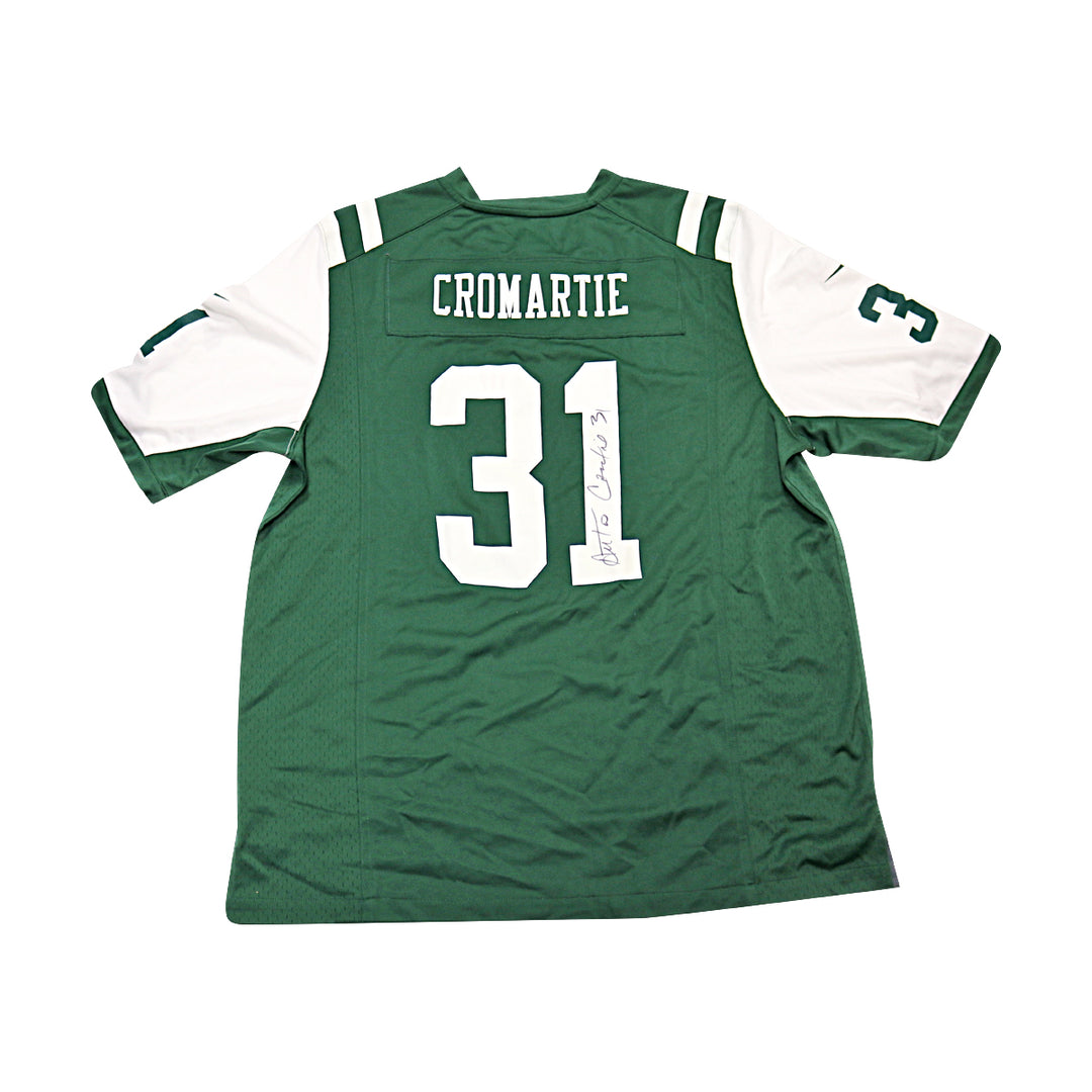 Antonio Cromartie New York Jets Autographed Green Nike Jersey NY Jets COA