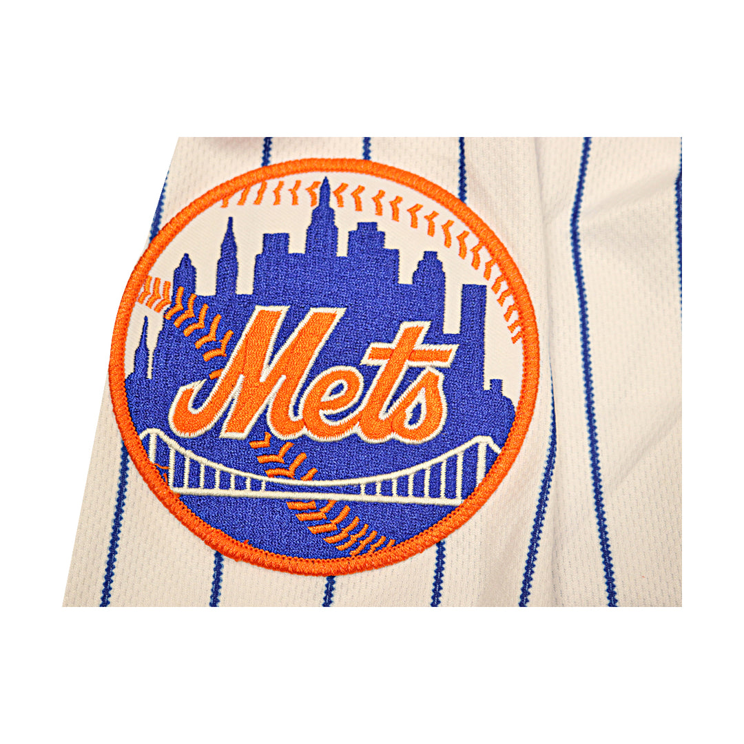 Trevor May New York Mets Autographed White Pinstripe Nike Authentic Jersey MLB Auth