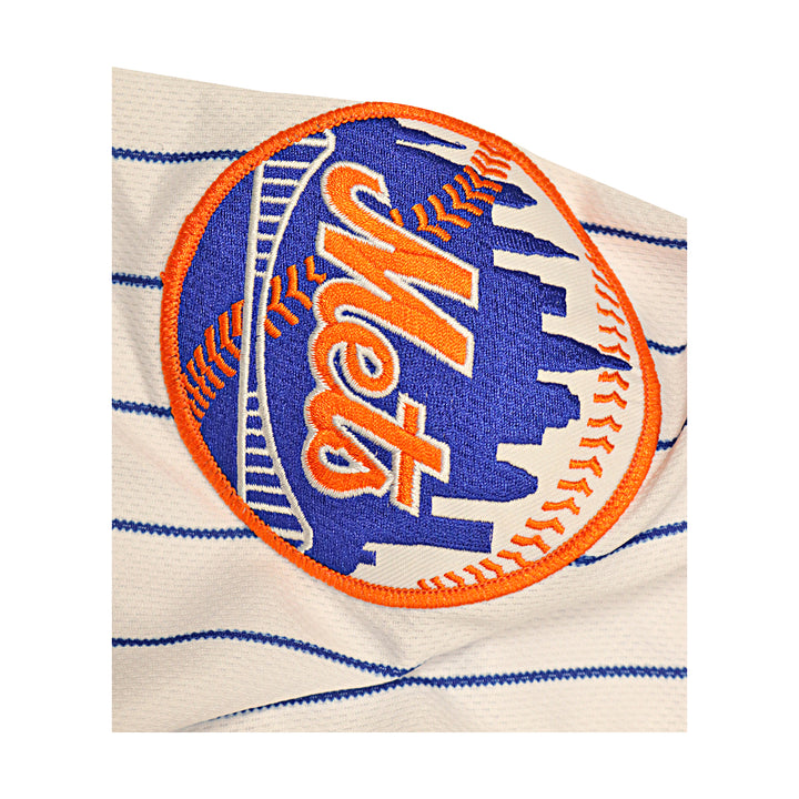 Tomas Nido New York Mets Autographed White Pinstripe Nike Authentic Jersey MLB Auth