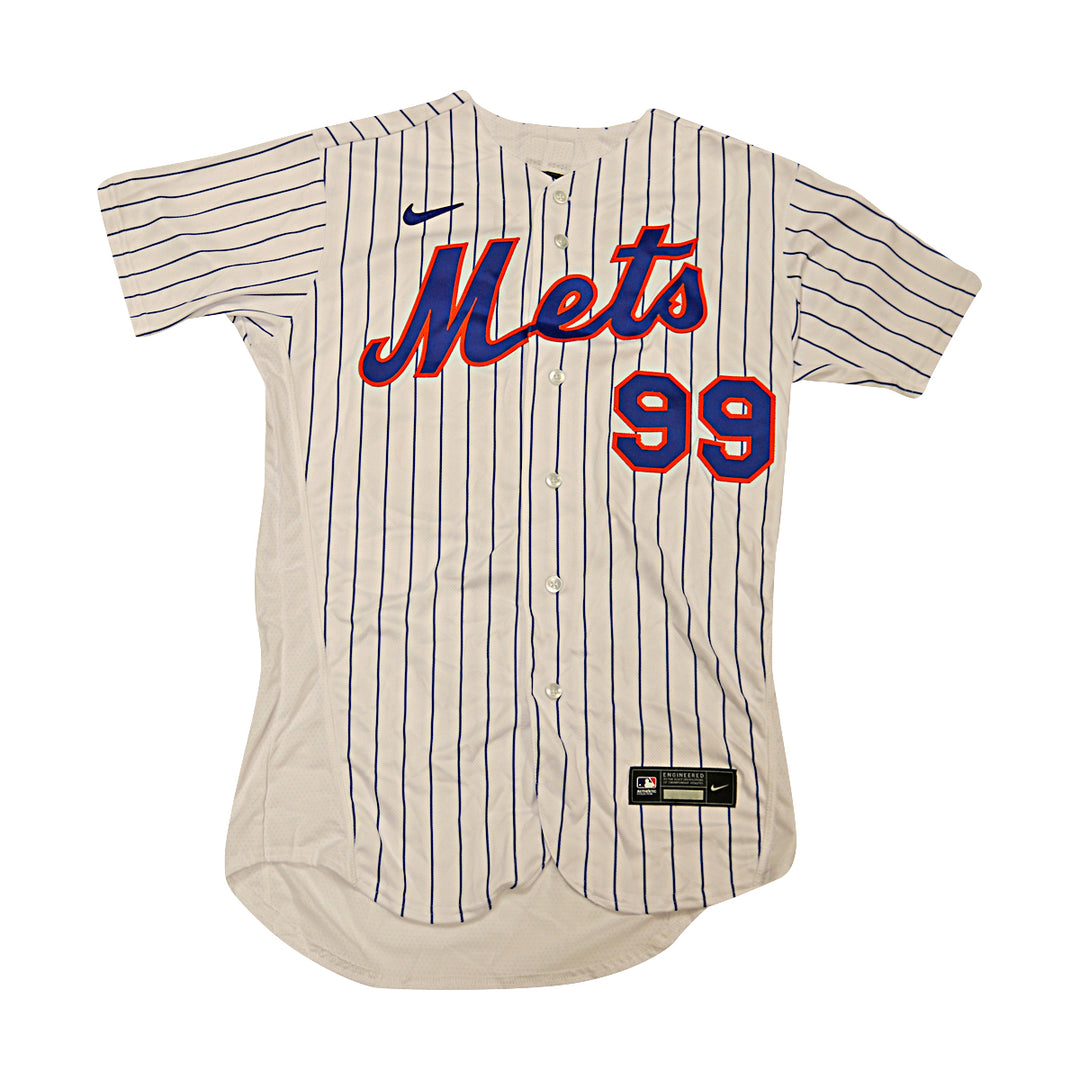 Taijuan Walker New York Mets Autographed White Pinstripe Nike Authentic Jersey MLB Auth