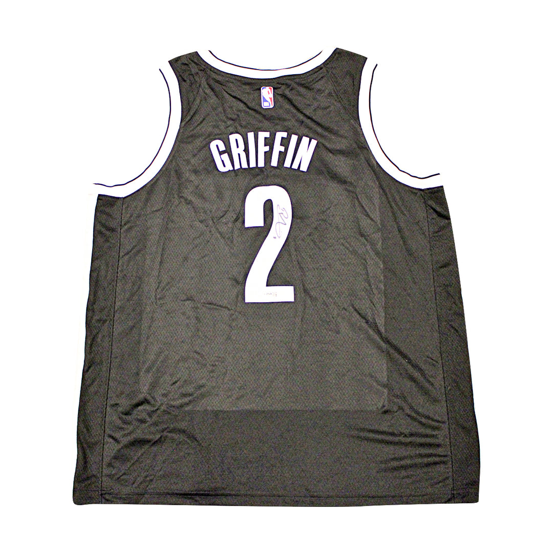 Blake Griffin Brooklyn Nets Autographed Black Nike Jersey JSA COA - 1