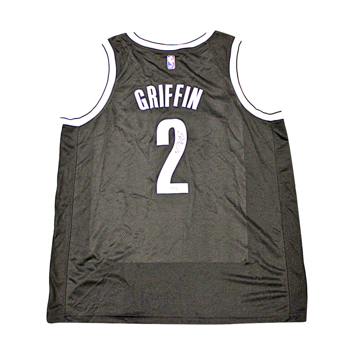 Blake Griffin Brooklyn Nets Autographed Black Nike Jersey JSA COA - 1