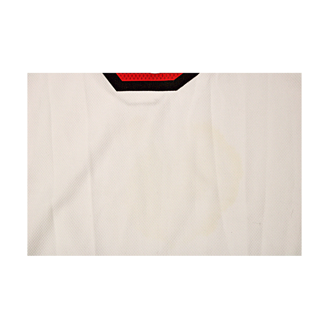Dwyane Wade Miami Heat Autographed White Adidas Jersey JSA COA