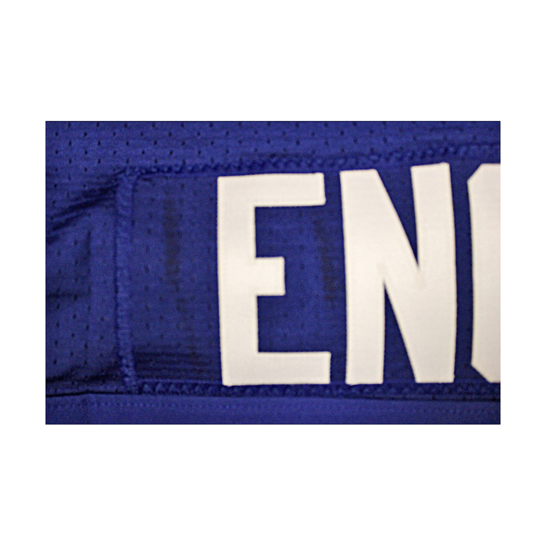 Evan Engram New York Giants Autographed Blue Nike Authentic Jersey JSA COA