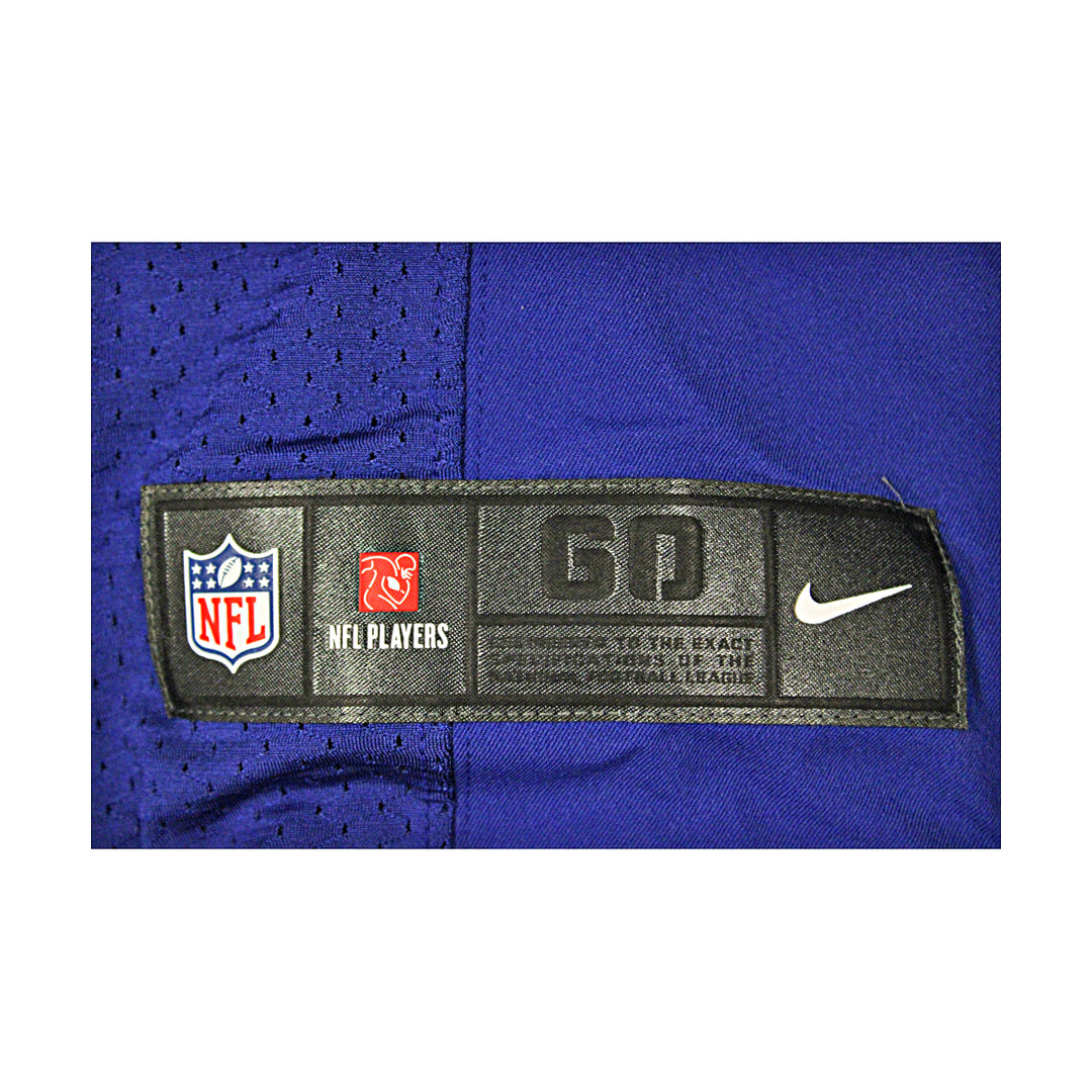 Evan Engram New York Giants Autographed Blue Nike Authentic Jersey JSA COA