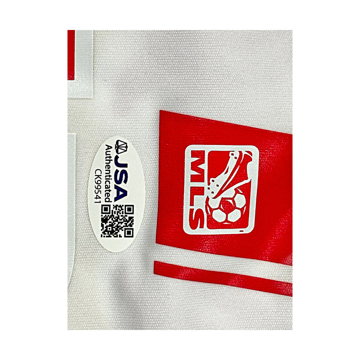 Rafael Marquez New York Red Bulls Autographed White Adidas Jersey JSA COA