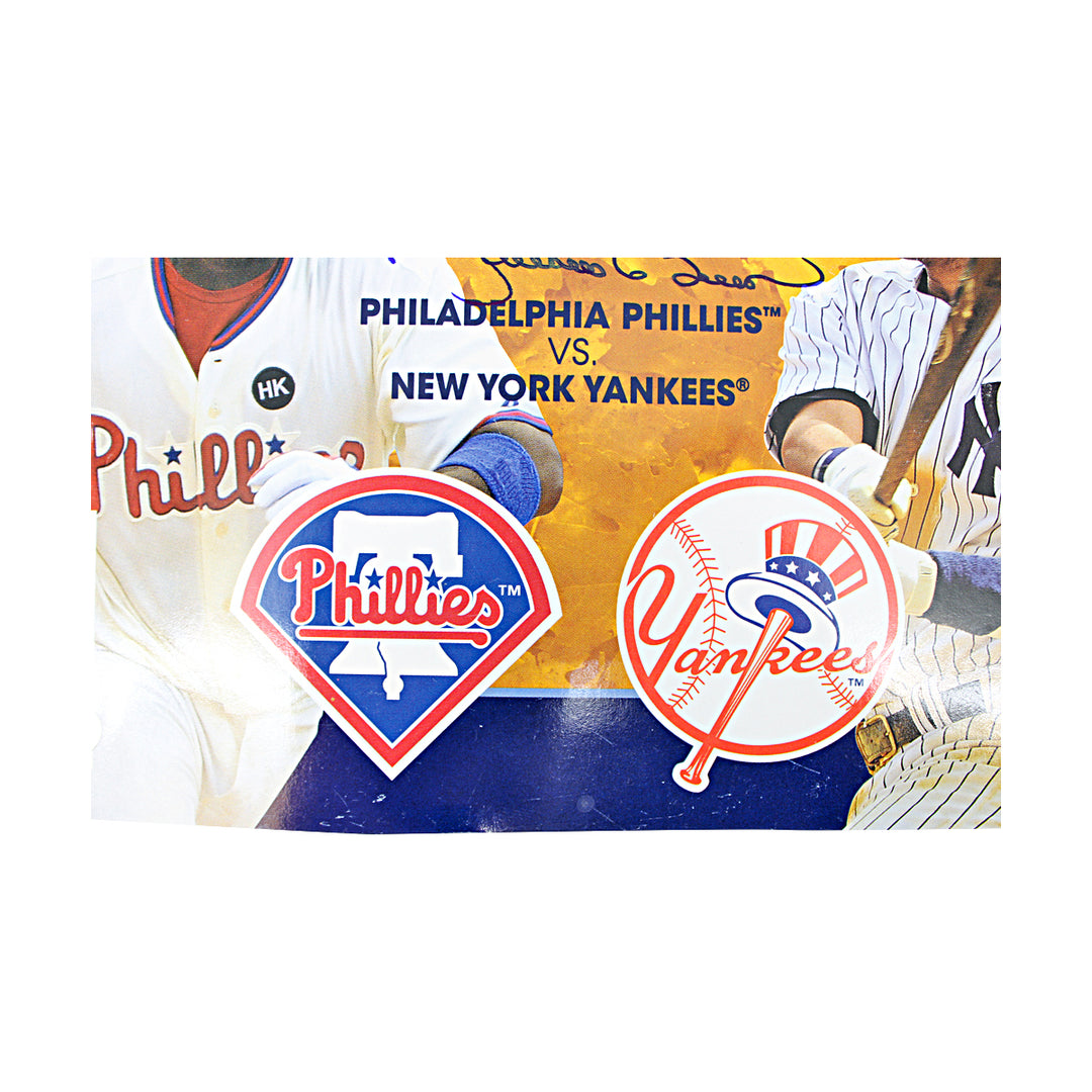 Mariano Rivera New York Yankees Autographed 2009 World Series Program