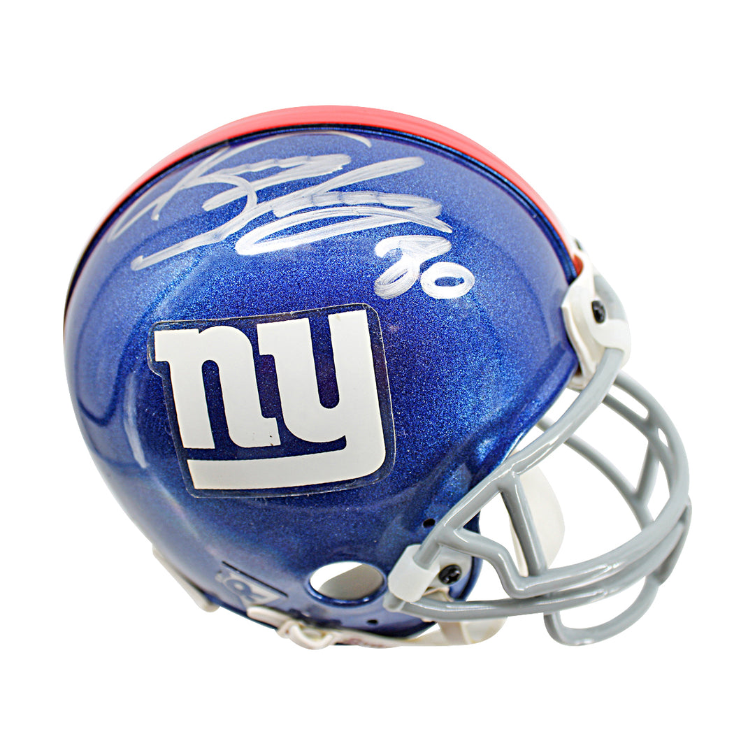 Jeremy Shockey New York Giants Autographed Mini Helmet Steiner COA