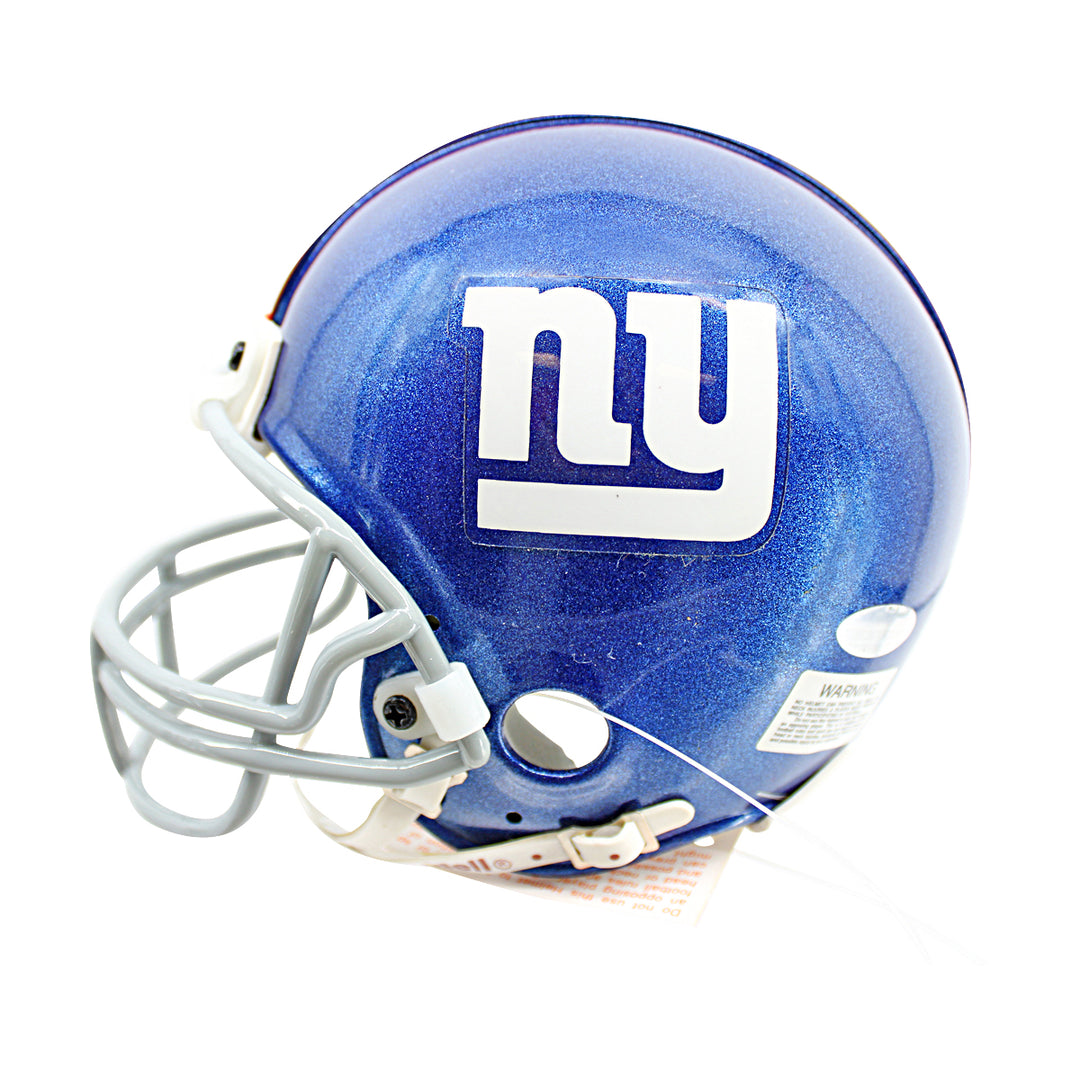 Jeremy Shockey New York Giants Autographed Mini Helmet Steiner COA