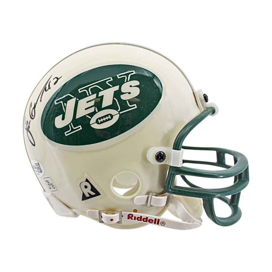 Sam Garnes New York Jets Autographed Mini Helmet JSA COA