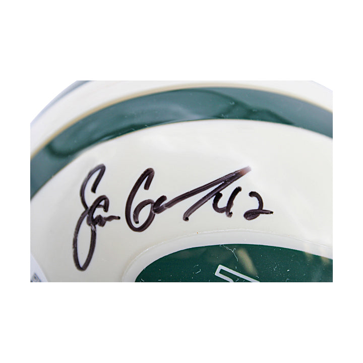 Sam Garnes New York Jets Autographed Mini Helmet JSA COA