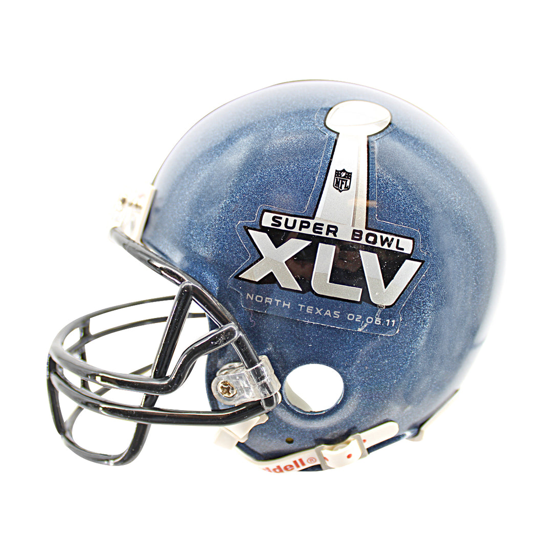 Green Bay Packers vs.Pittsburgh Steelers Championship 2.6.11 Riddell Mini Helmet