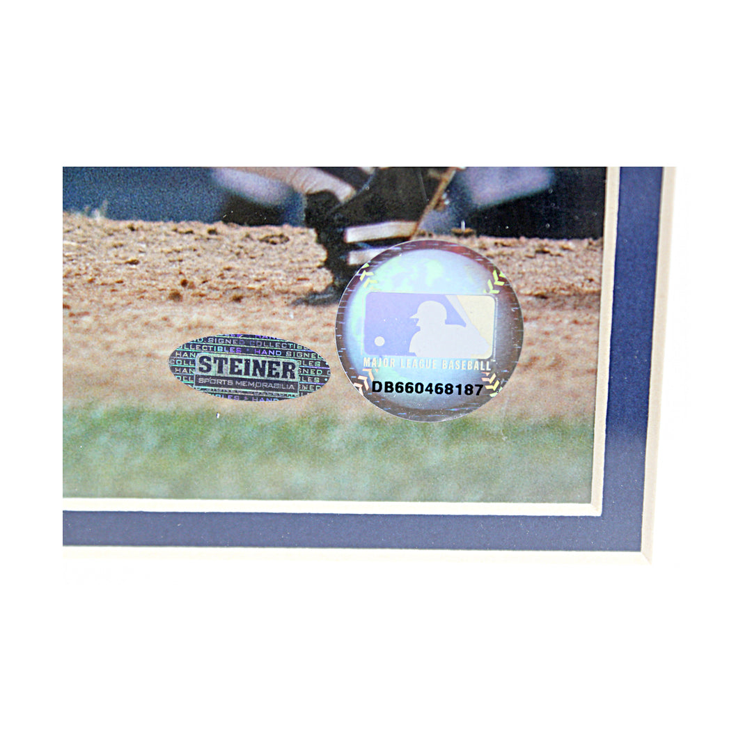 Bucky Dent New York Yankees Autographed Framed 8x10 Photo Steiner Holo Only