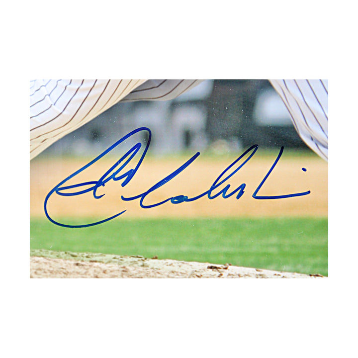 Joba Chamberlain Yankees Autographed Framed 16x20 Photo MLB / Steiner COA -3
