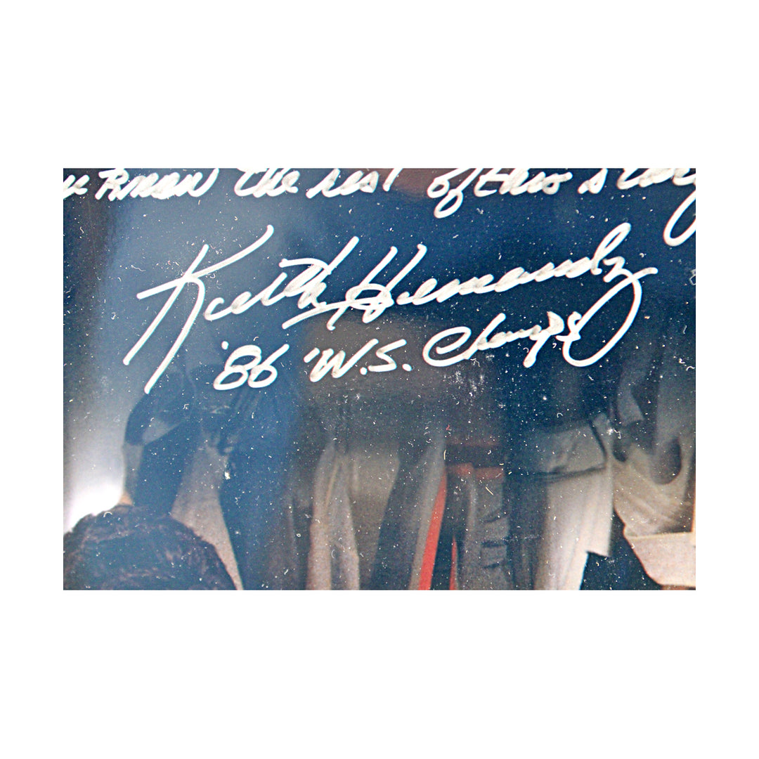 Keith Hernandez New York Mets Framed Facsimile Auto 16x20 Photo