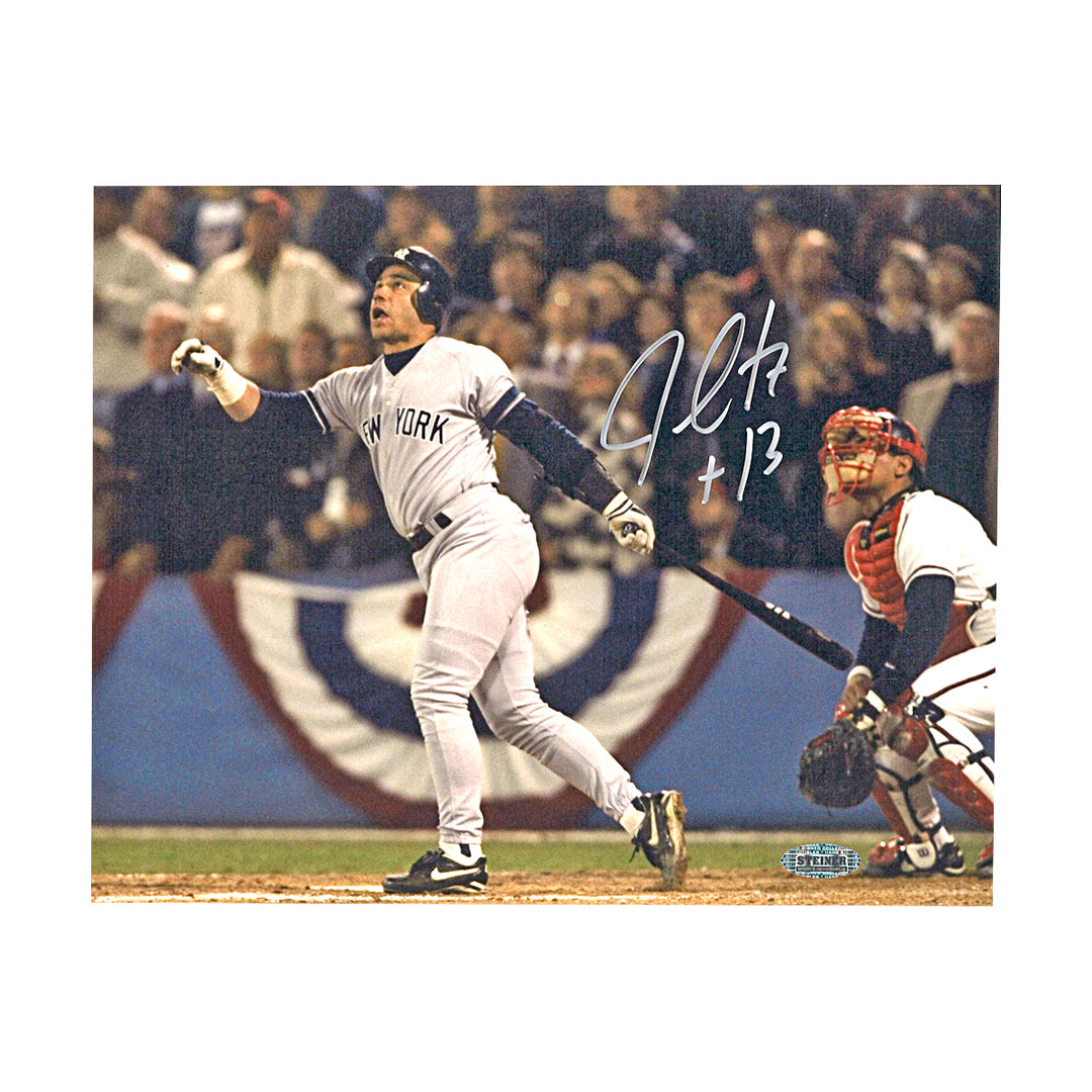 Jim Leyritz New York Yankees Autographed 8x10 Photo Steiner Holo Only