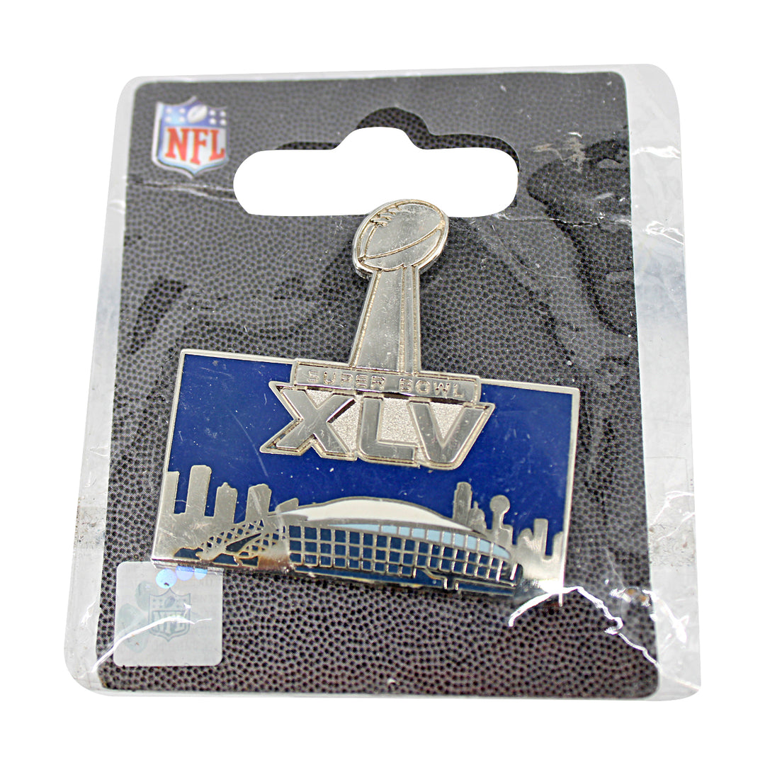 Green Bay Packers Pittsburgh Steelers Super Bowl XLV Commerative Pin-2