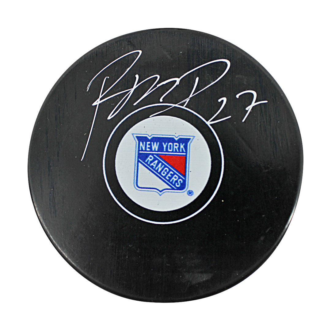 Ryan McDonagh New York Rangers Autographed Replica Puck Steiner COA