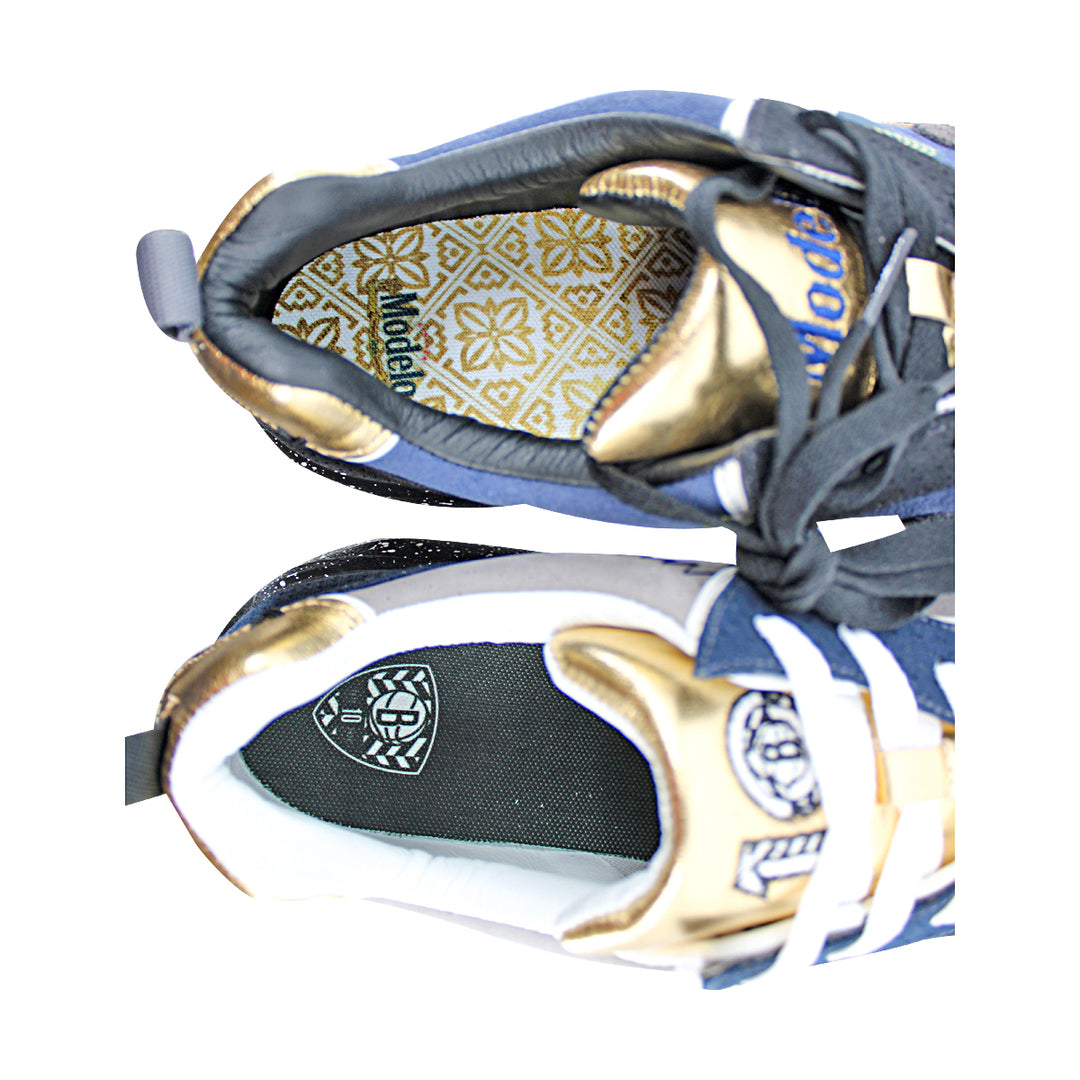 Brooklyn Nets x Modelo Sneakers By Artist Daniel Gamache Size 