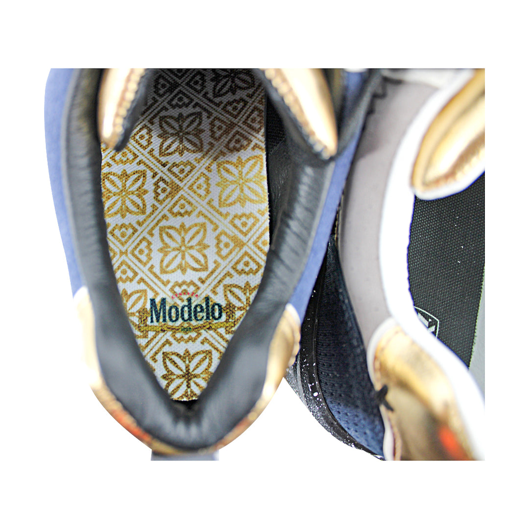 Brooklyn Nets x Modelo Sneakers By Artist Daniel Gamache Size 