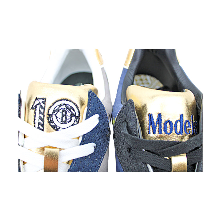 Brooklyn Nets x Modelo Sneakers By Artist Daniel Gamache Size 