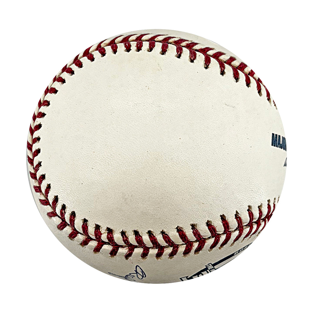 Roger Clemens New York Yankees Signed 300 Wins Logo Baseball Steiner Holo Only