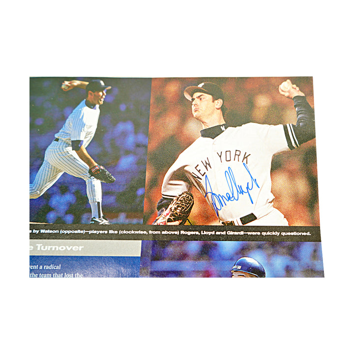 Jeter Berra Rivera New York Yankees Multi Signed 1996 Sports Illustrated Magazine 36 Autos JSA LOA
