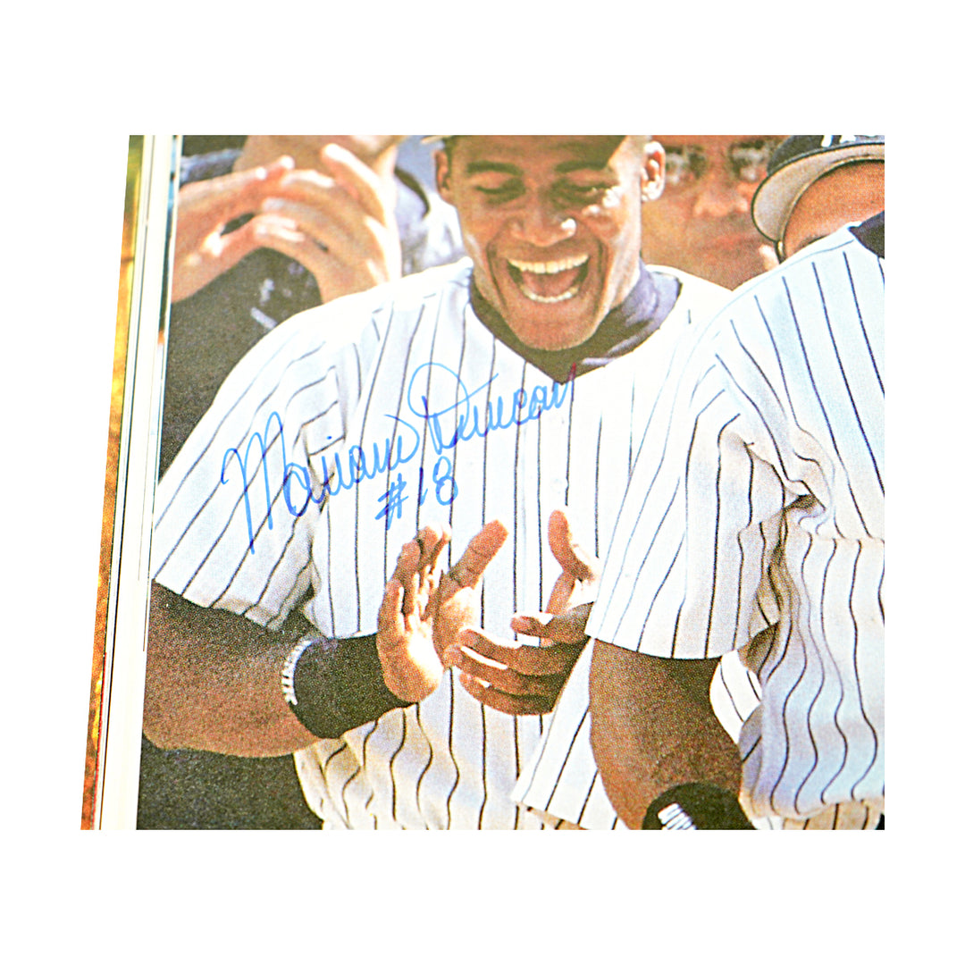 Jeter Berra Rivera New York Yankees Multi Signed 1996 Sports Illustrated Magazine 36 Autos JSA LOA