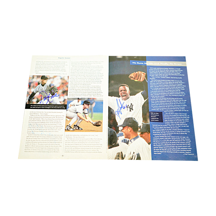 Jeter Berra Rivera New York Yankees Multi Signed 1996 Sports Illustrated Magazine 36 Autos JSA LOA