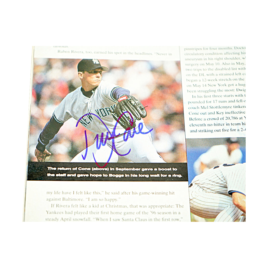Jeter Berra Rivera New York Yankees Multi Signed 1996 Sports Illustrated Magazine 36 Autos JSA LOA