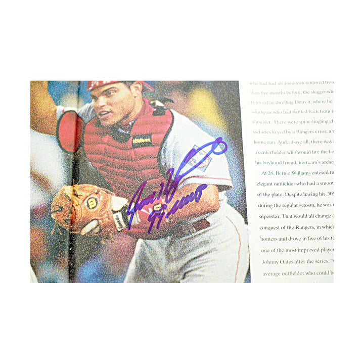 Jeter Berra Rivera New York Yankees Multi Signed 1996 Sports Illustrated Magazine 36 Autos JSA LOA