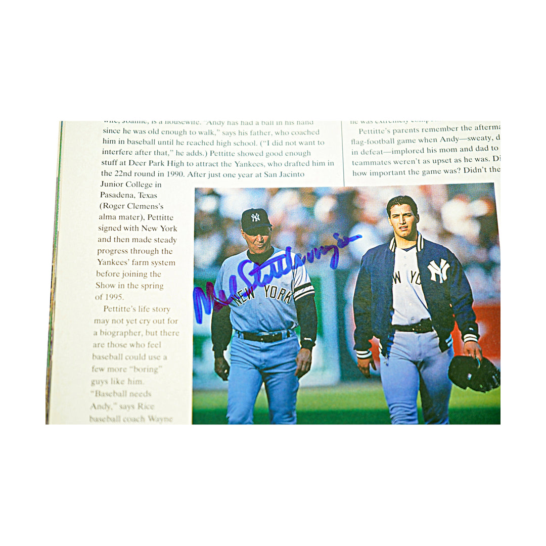 Jeter Berra Rivera New York Yankees Multi Signed 1996 Sports Illustrated Magazine 36 Autos JSA LOA