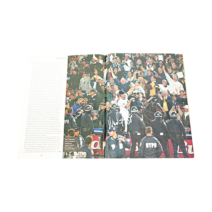 Jeter Berra Rivera New York Yankees Multi Signed 1996 Sports Illustrated Magazine 36 Autos JSA LOA