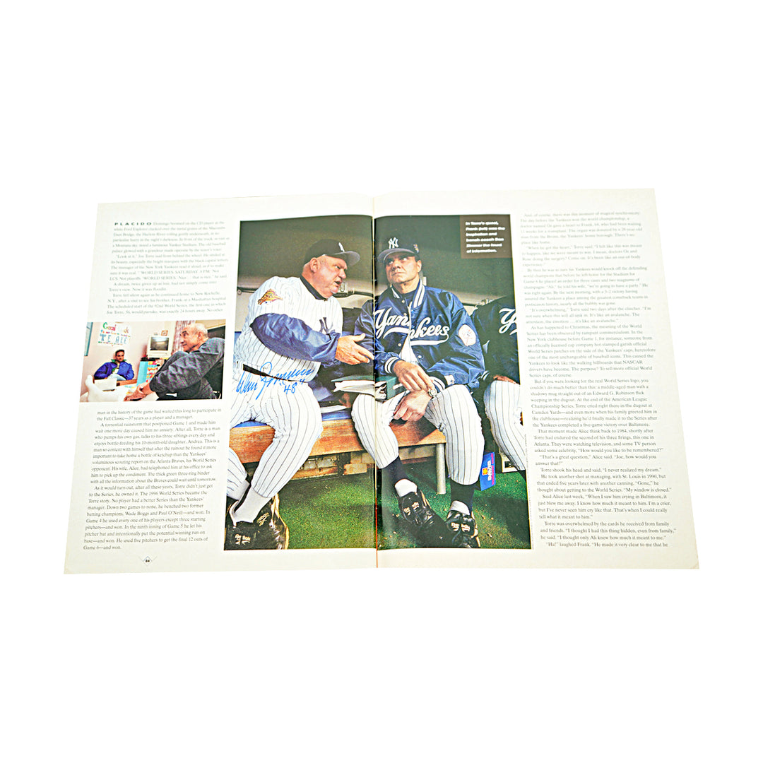Jeter Berra Rivera New York Yankees Multi Signed 1996 Sports Illustrated Magazine 36 Autos JSA LOA