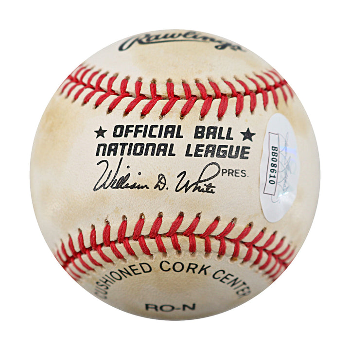 Willie Mays San Francisco Giants Autographed ONL Baseball JSA Holo
