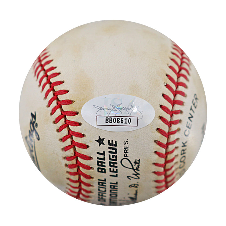 Willie Mays San Francisco Giants Autographed ONL Baseball JSA Holo
