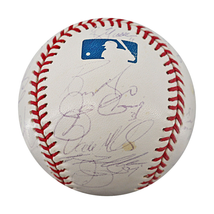 2005 Boston Red Sox Team Multi Signed OMLB Baseball JSA LOA