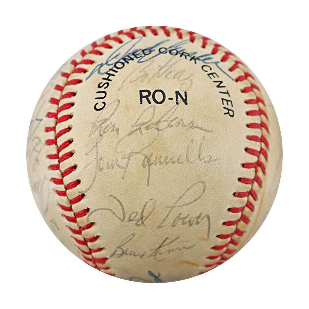1985 Cincinnati Reds Team Multi Signed ONL Baseball JSA LOA