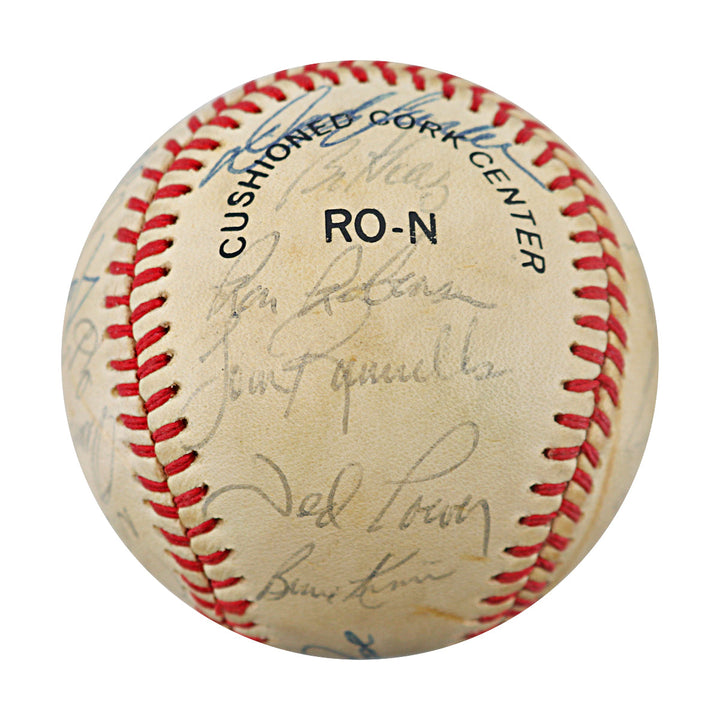 1985 Cincinnati Reds Team Multi Signed ONL Baseball JSA LOA