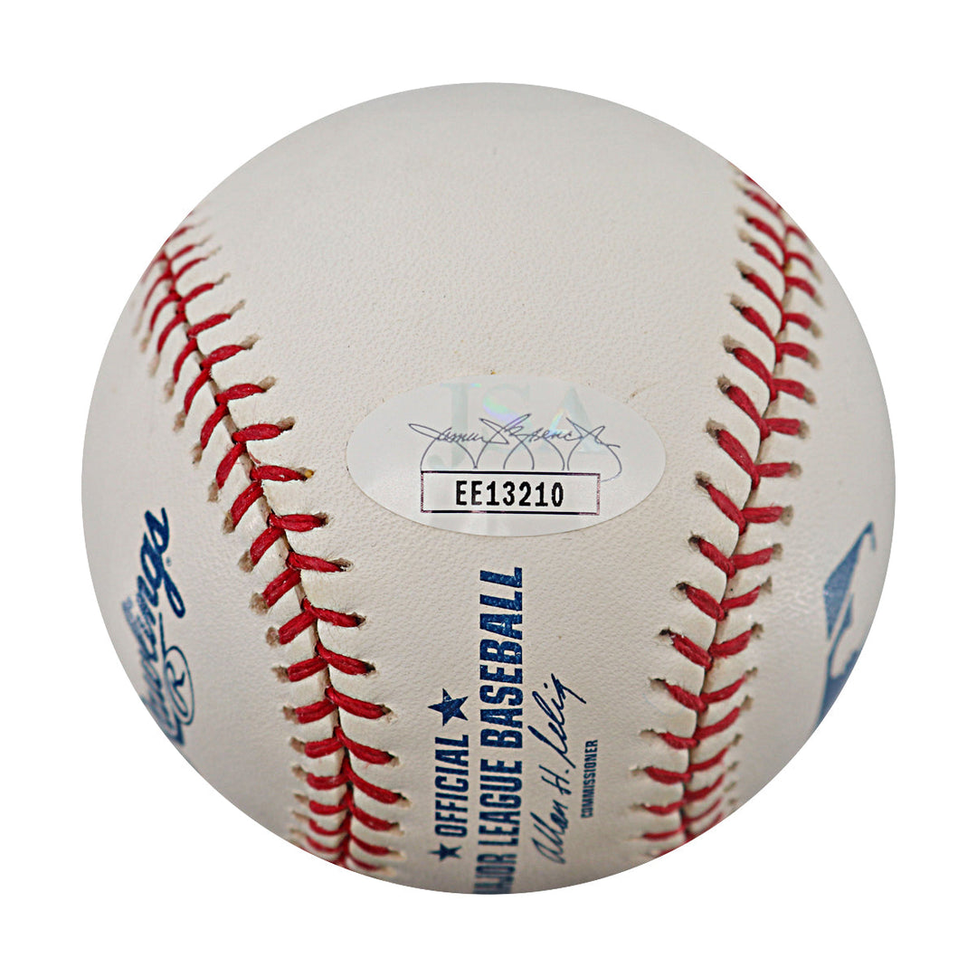 Don Mattingly New Yankees Autographed OMLB Baseball JSA COA