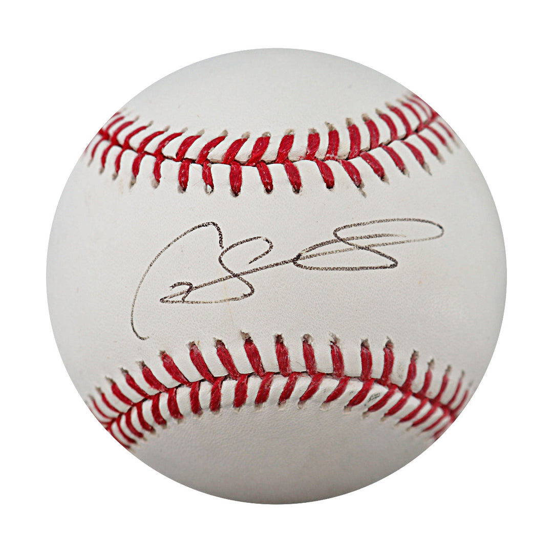 Gary Sanchez New York Yankees Autographed OMLB Baseball JSA COA
