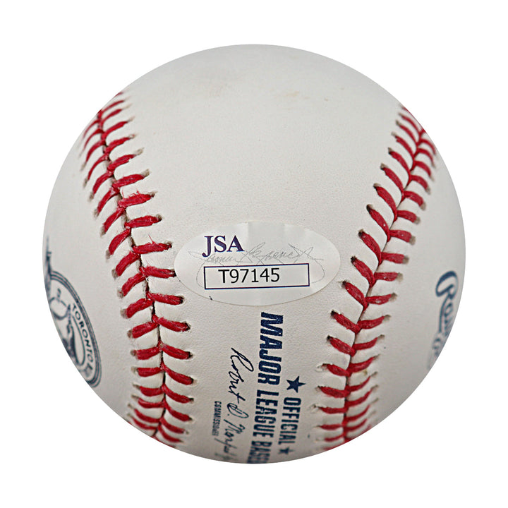 Gary Sanchez New York Yankees Autographed OMLB Baseball JSA COA
