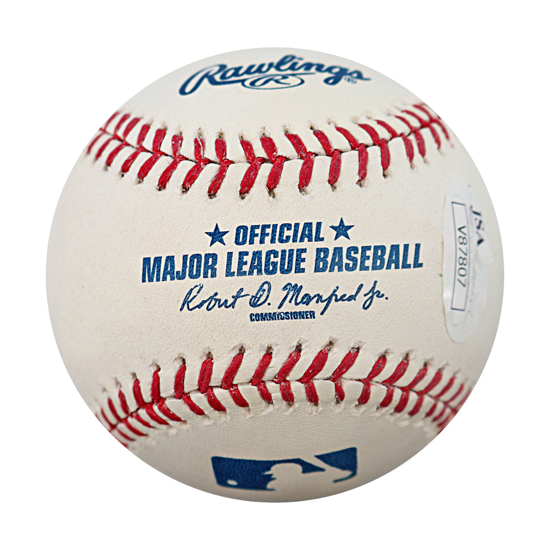 Dellin Betances New York Yankees Autographed OMLB Baseball JSA COA
