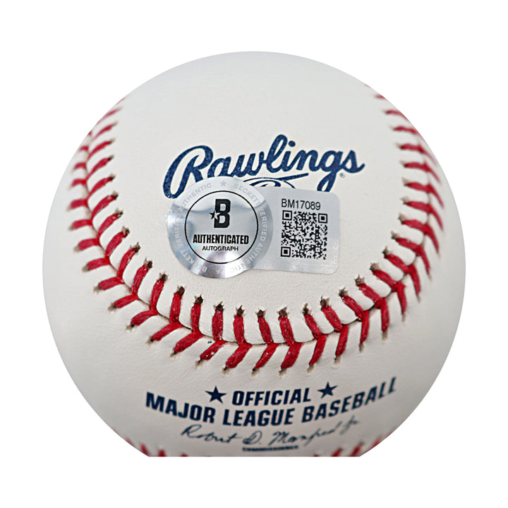 Juan Soto New York Mets Autographed OMLB Baseball Beckett Holo