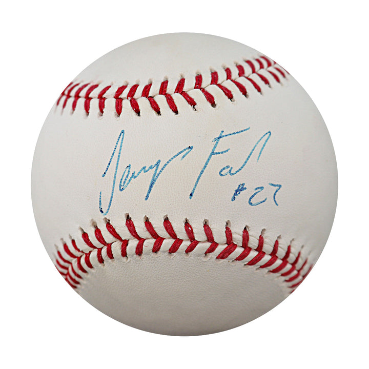 Jeurys Familia New York Mets Autographed OMLB Baseball Steiner COA